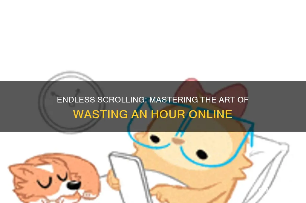 how to waste 1 hour on the internet