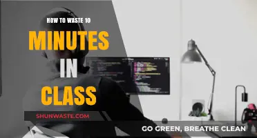 Mastering the Art of Sneaky Time-Wasting in Class: 10-Minute Edition