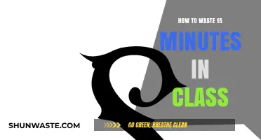 Mastering the Art of Sneaky Time-Wasting in Class: 15-Minute Edition