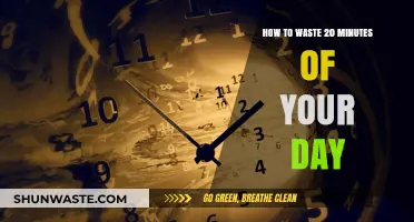 Mastering the Art of Wasting 20 Minutes Daily: Tips and Tricks