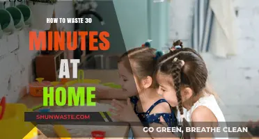 Creative Ways to Spend 30 Minutes at Home Without Feeling Guilty