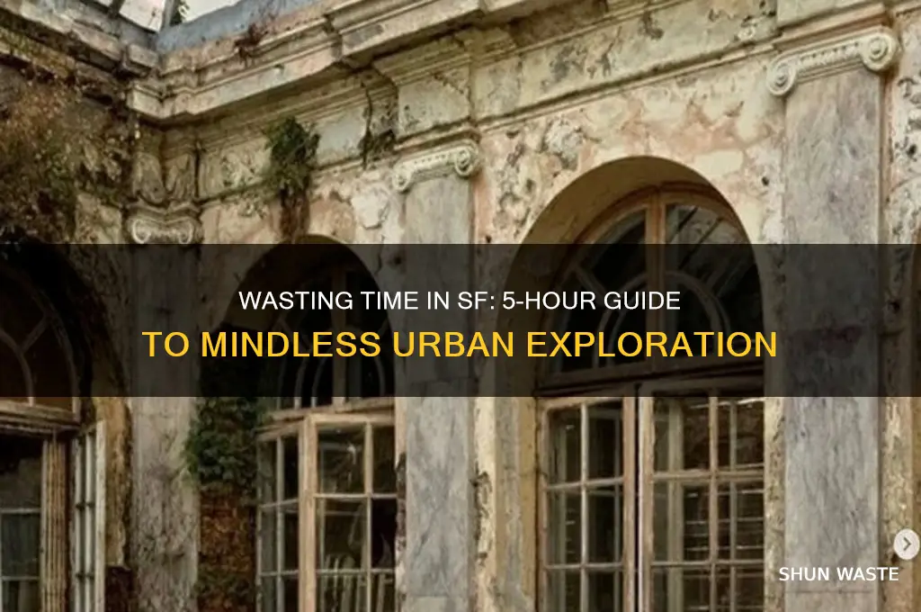 how to waste 5 hours in san francisco