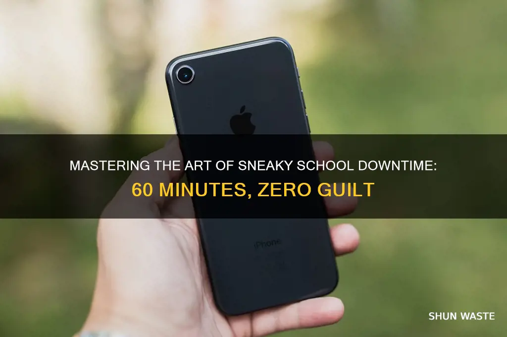 how to waste an hour at school