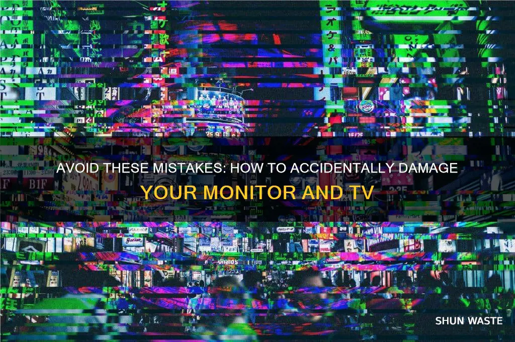 how to waste computer monitor and tv