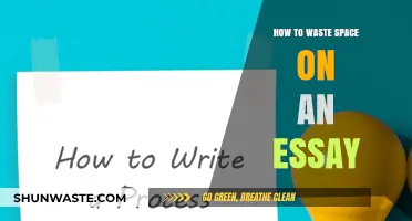 Mastering the Art of Filler: How to Waste Space on an Essay