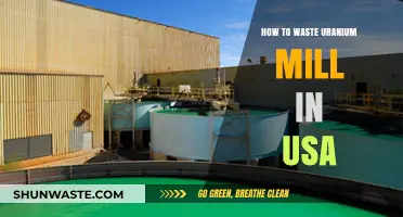 Efficiently Managing and Disposing of Uranium Mill Waste in the USA
