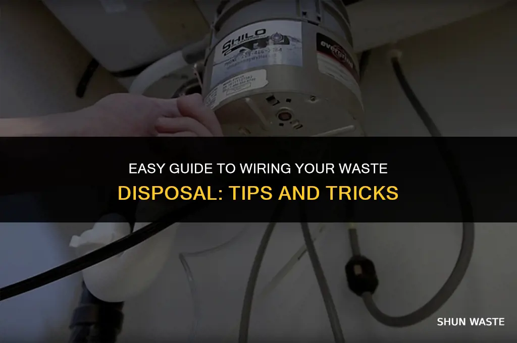 how to wire a waste disposal