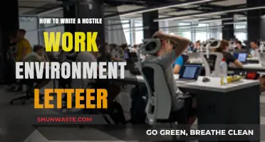 Crafting a Hostile Work Environment Letter: Essential Steps and Tips