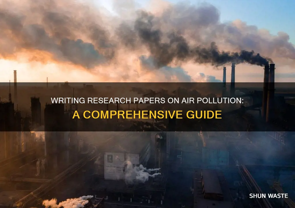 how to write a research paper on air pollution