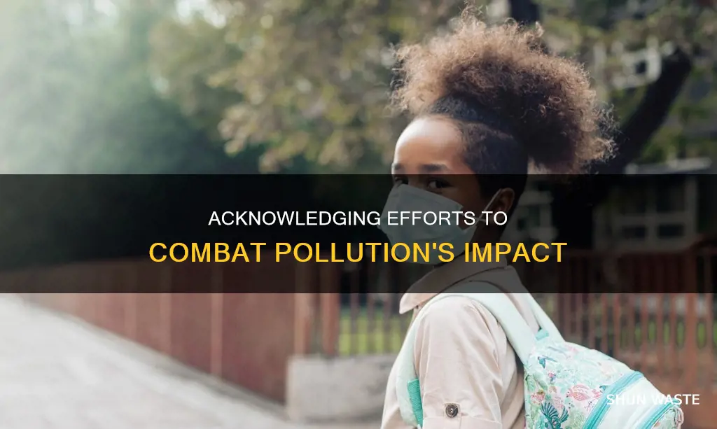 how to write acknowledgement for project on pollution