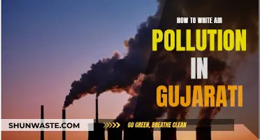 Air Pollution in Gujarati: A Comprehensive Guide to Writing