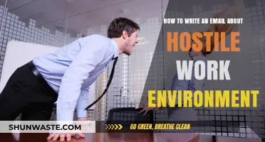 Navigating Hostile Workplaces: Crafting Effective Emails to Address Toxic Environments