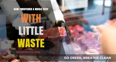 Efficient Beef Butchery: Maximizing Yield with Minimal Waste Techniques
