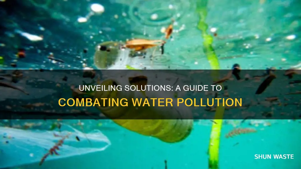 how tosolve water pollution