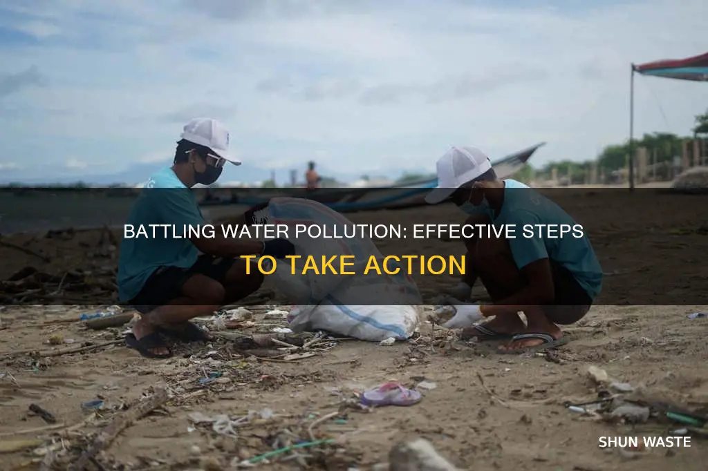 how tot ake action against water pollution