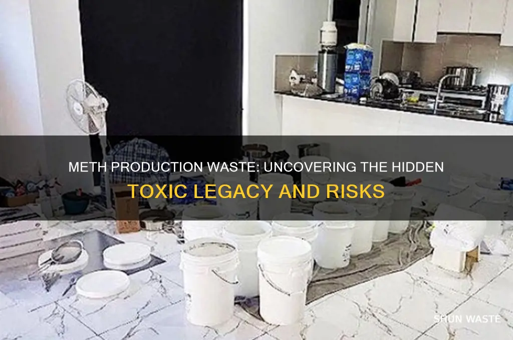 how toxic is the waste from making meth