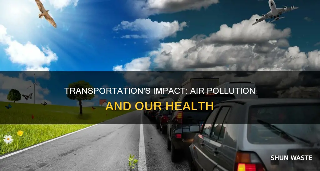 how transportation cause air pollution
