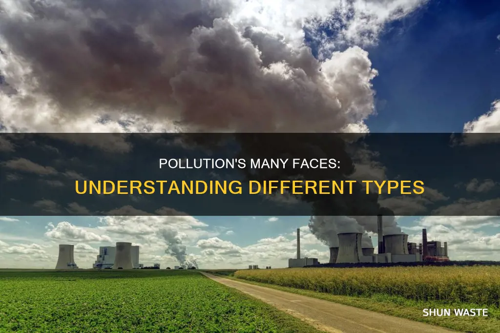 how types of pollution