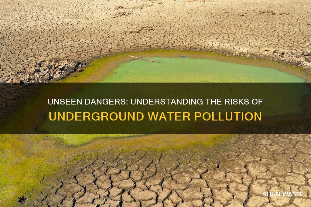 how underground water can be polluted