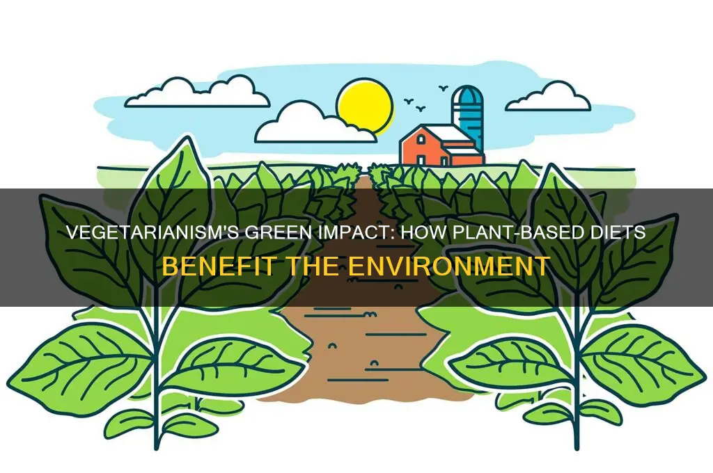 how vegetarianism impacts the environment