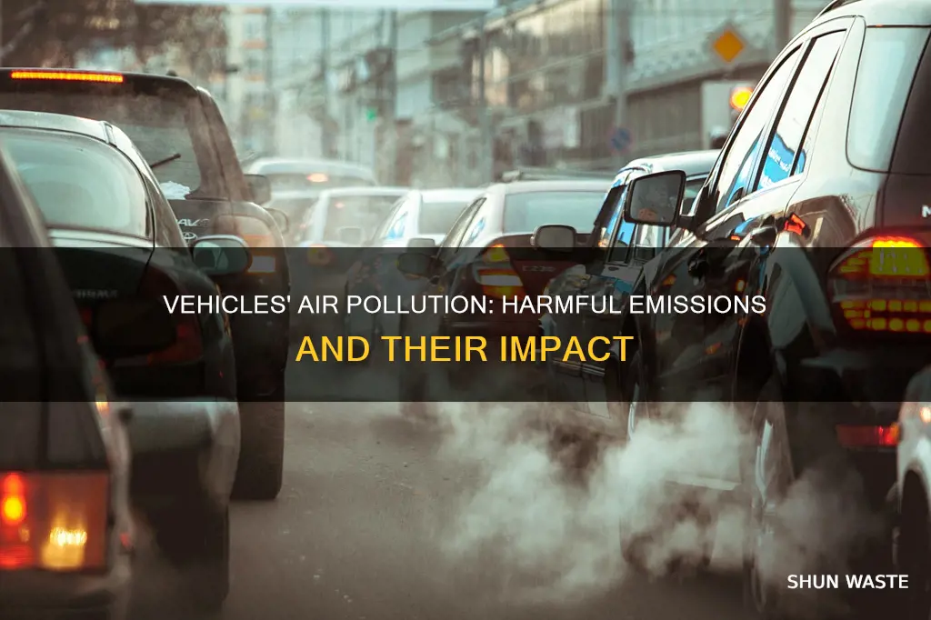 how vehicles pollute the air