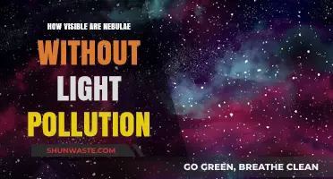 Exploring Nebulae: Visibility Beyond Light Pollution