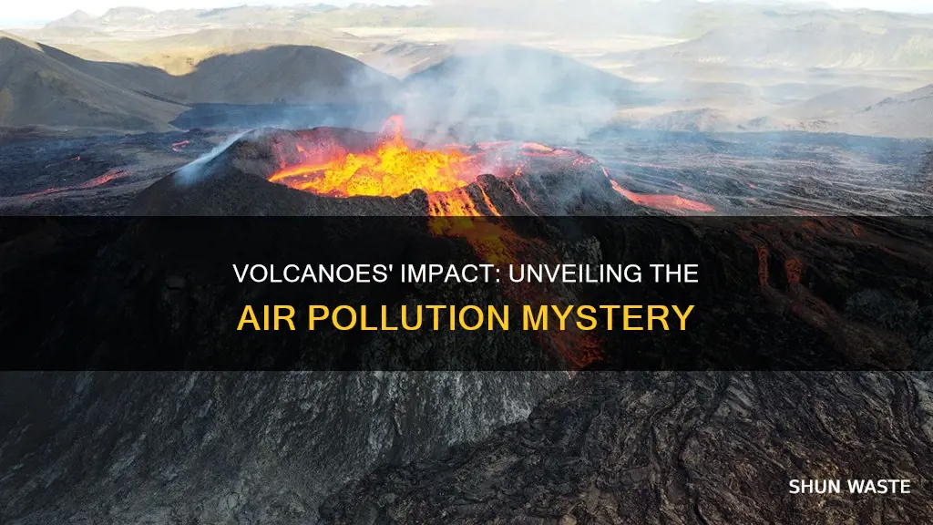 how volcanoes cause air pollution