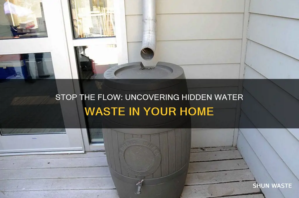 how water is being is wasted at your home