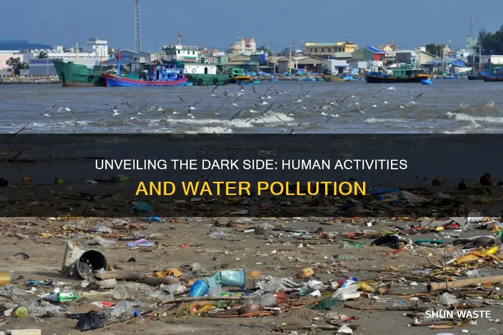 how water is polluted due to anthropogenic causes