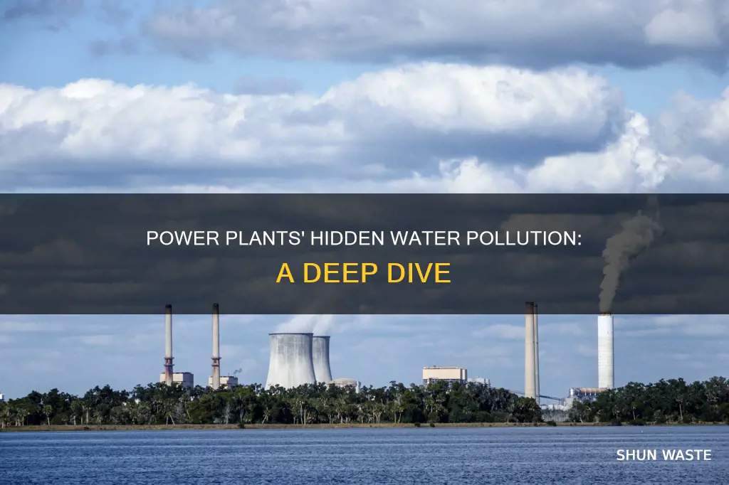 how water pollution is caused by power plants