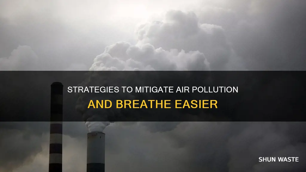 how we can avoid air pollution