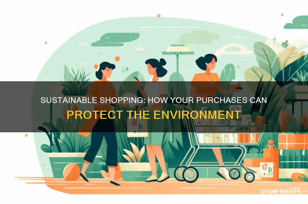 how we can protect the environment with our purchases