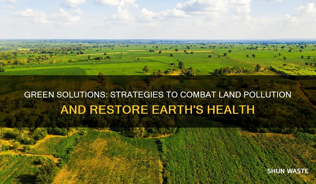 how we can reduce land pollution