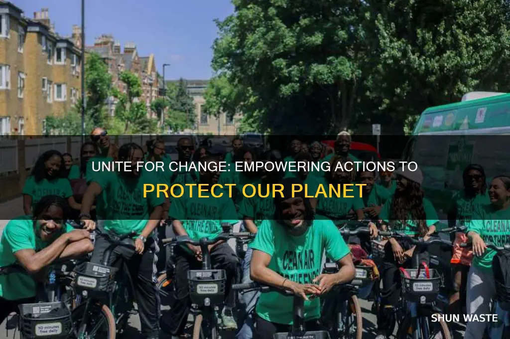 how we can stand up for the environment