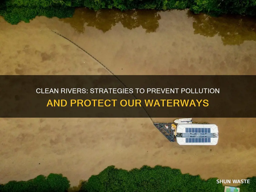 how we can stop river pollution