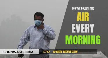 Air Pollution: Our Unhealthy Morning Habits and Contributions