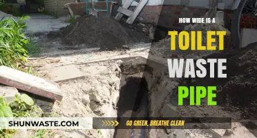 Understanding Standard Toilet Waste Pipe Widths for Bathroom Plumbing