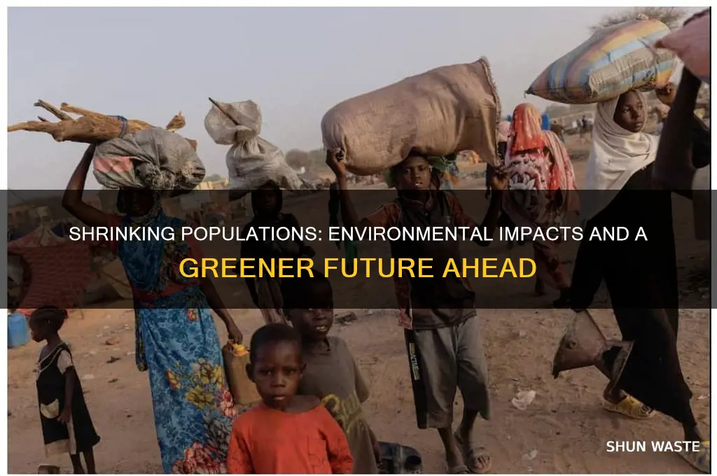 how will a decrease in population affect the environment