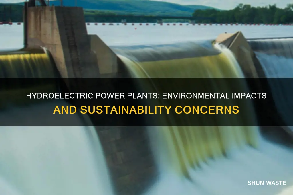 how will building a hydroelectric power plant affect the environment