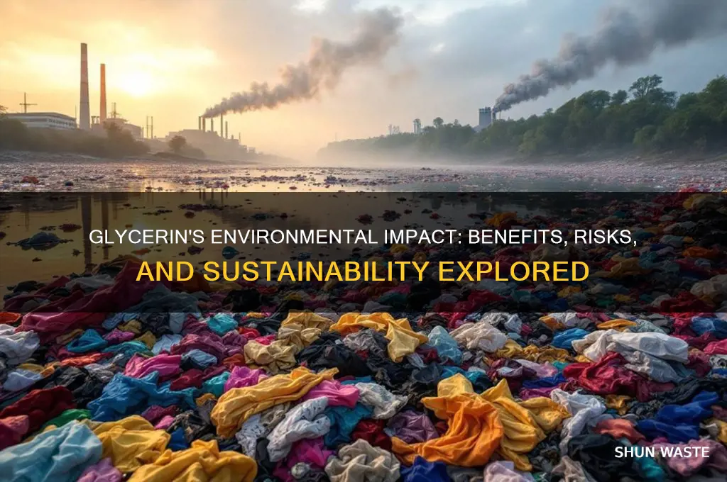 how will glycerin affect the environment