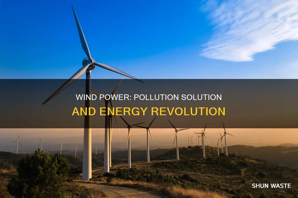 how will wind energy help reduce pollution