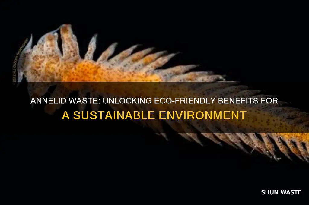 how would annelids excretory waste be beneficial to the environment