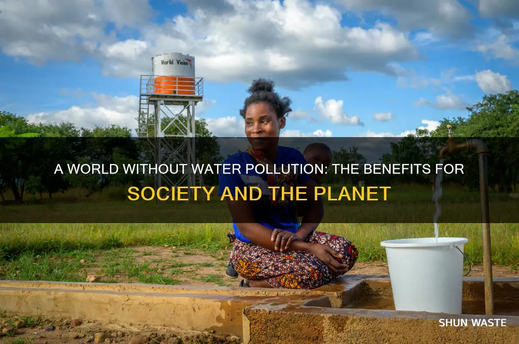 how would society benefit from stopping water pollution