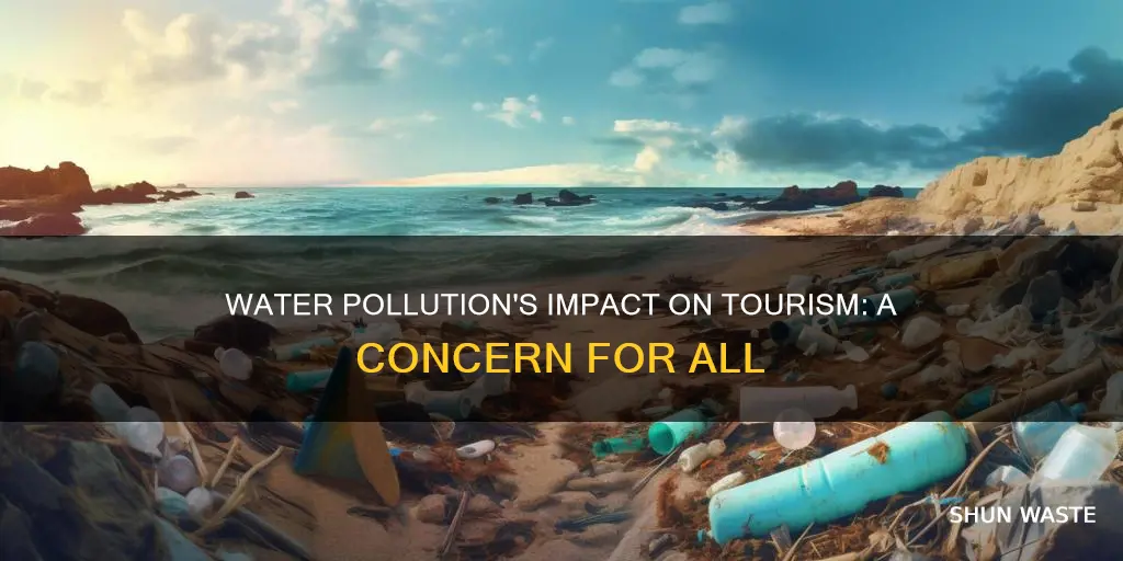 how would water pollution affect tourism