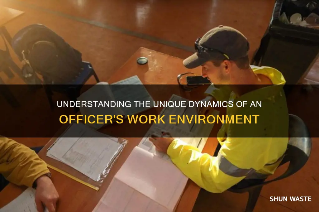 how would you characterize an officer work environment