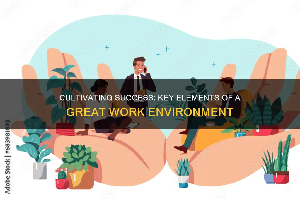 how would you describe a great work environment