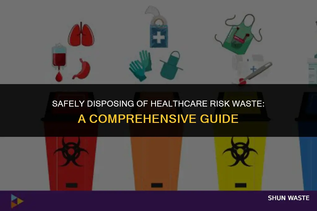 how would you dispose of healthcare risk waste