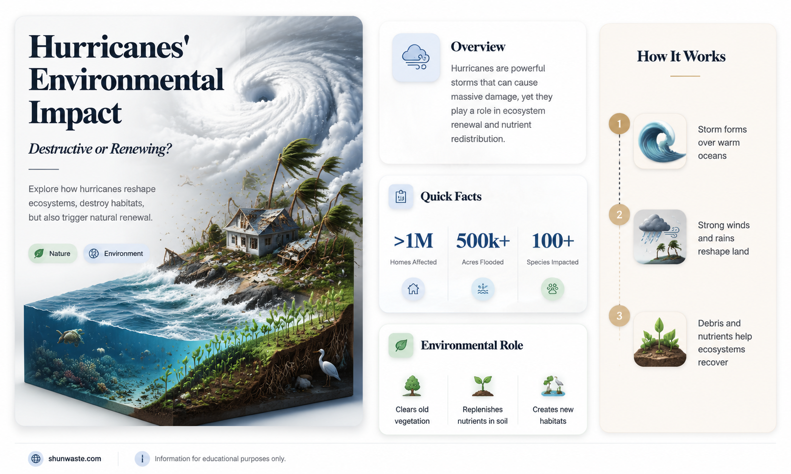 are hurricanes good for the environment