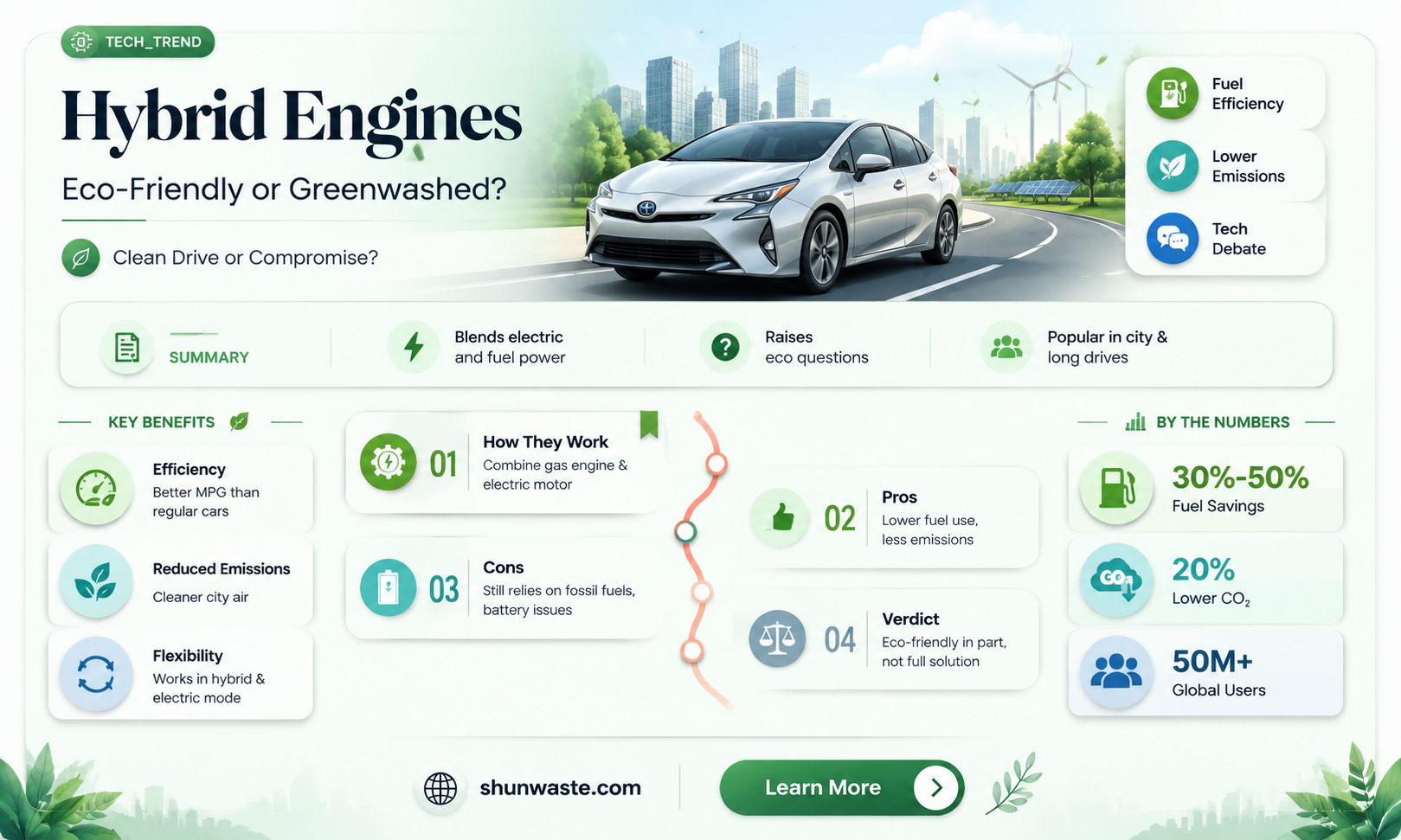 are hybrid engines good for the environment