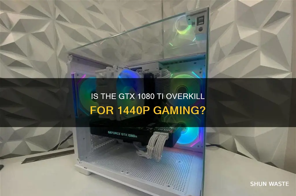 is 1080 ti a waste for 1440p monitor